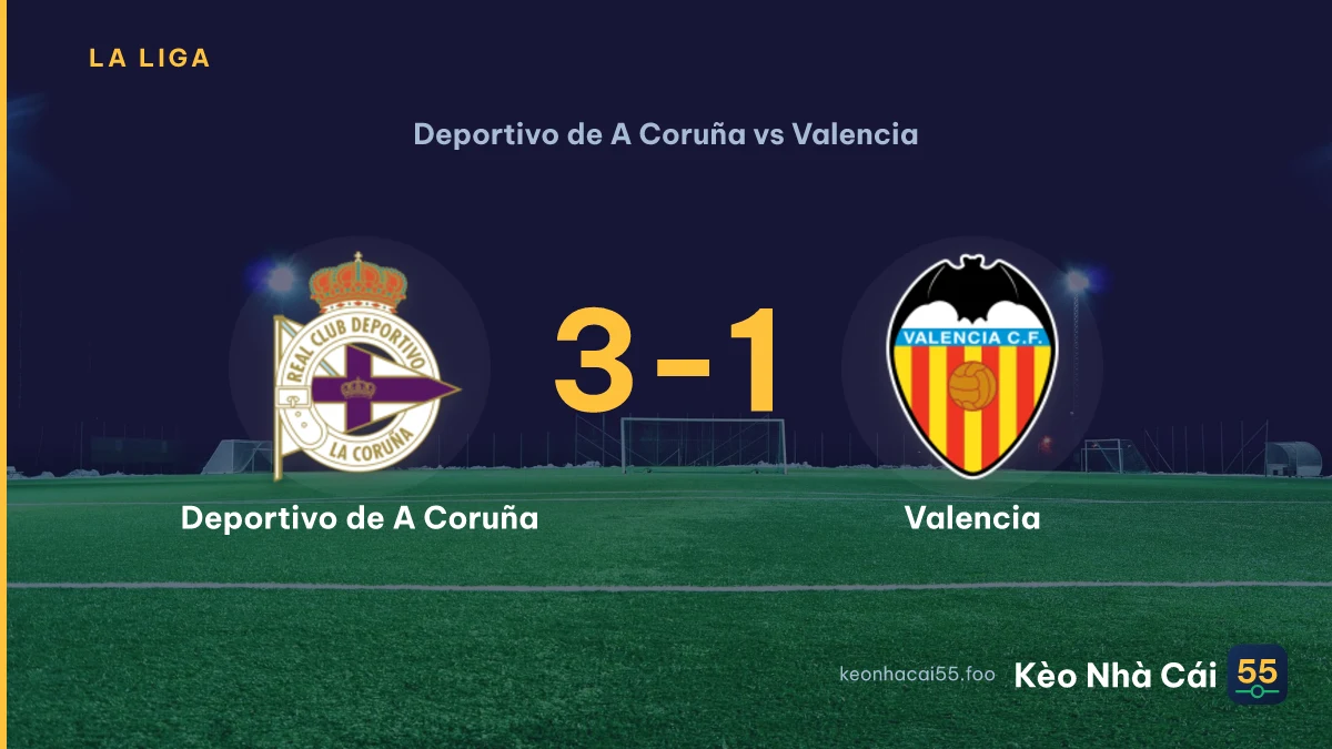 Nhận định Deportivo de A Coruña vs Valencia ngày 31/08/2026