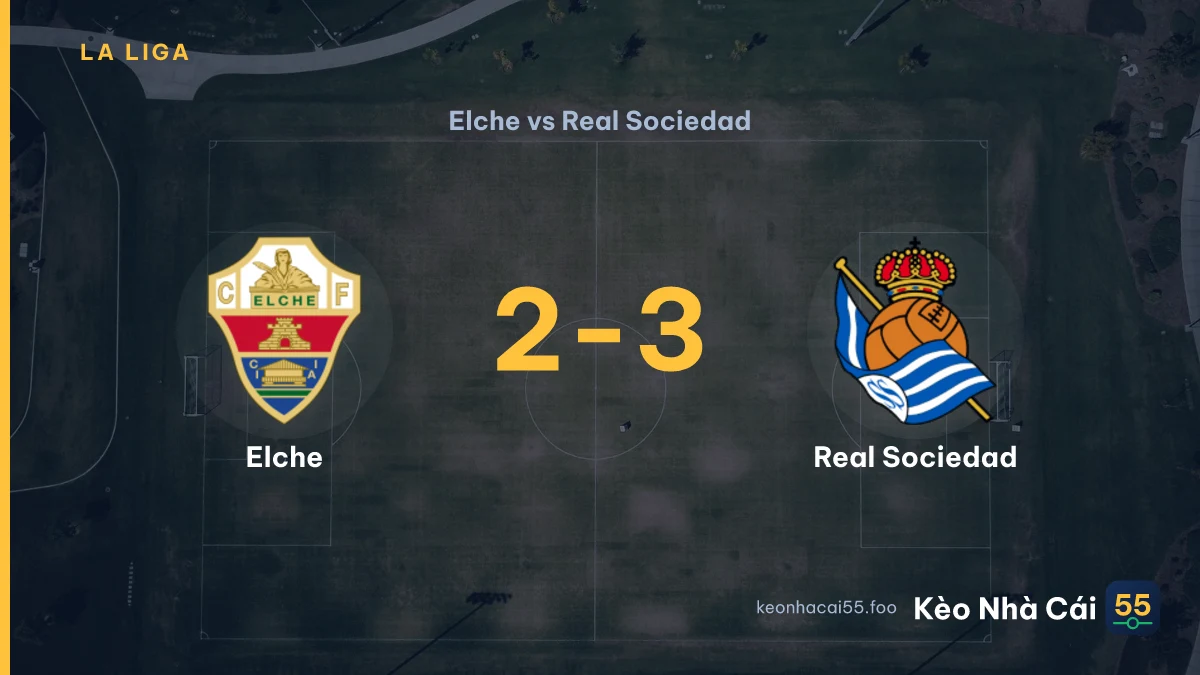 Nhận định Elche vs Real Sociedad ngày 08/09/2026