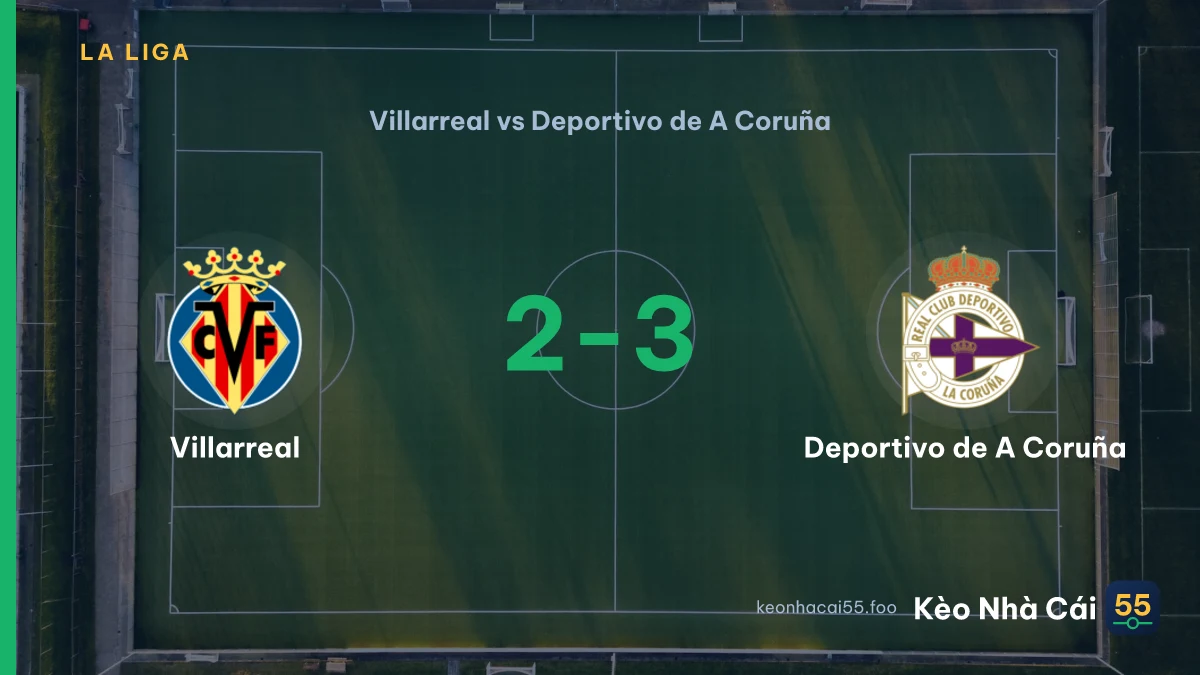 Nhận định Villarreal vs Deportivo de A Coruña ngày 06/09/2026