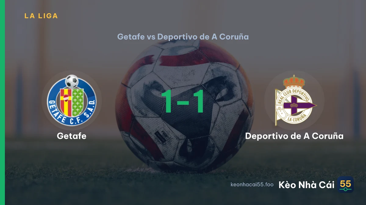 Nhận định Getafe vs Deportivo de A Coruña ngày 13/09/2026