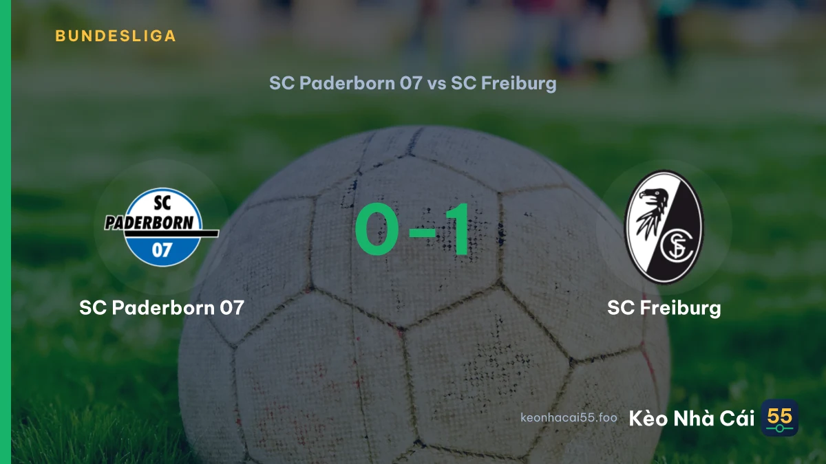 Nhận định SC Paderborn 07 vs SC Freiburg ngày 05/09/2026