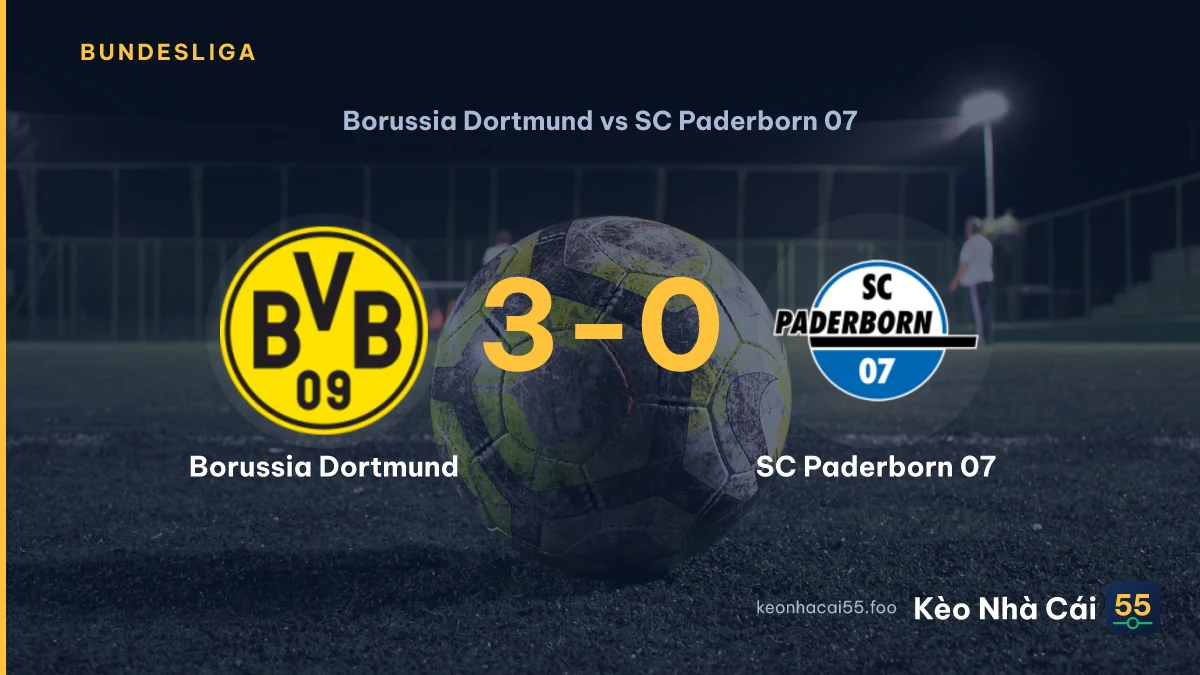 Nhận định Borussia Dortmund vs SC Paderborn 07 ngày 12/09/2026