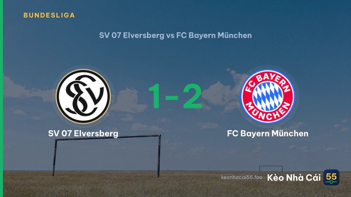 Nhận định SV 07 Elversberg vs FC Bayern München ngày 13/09/2026