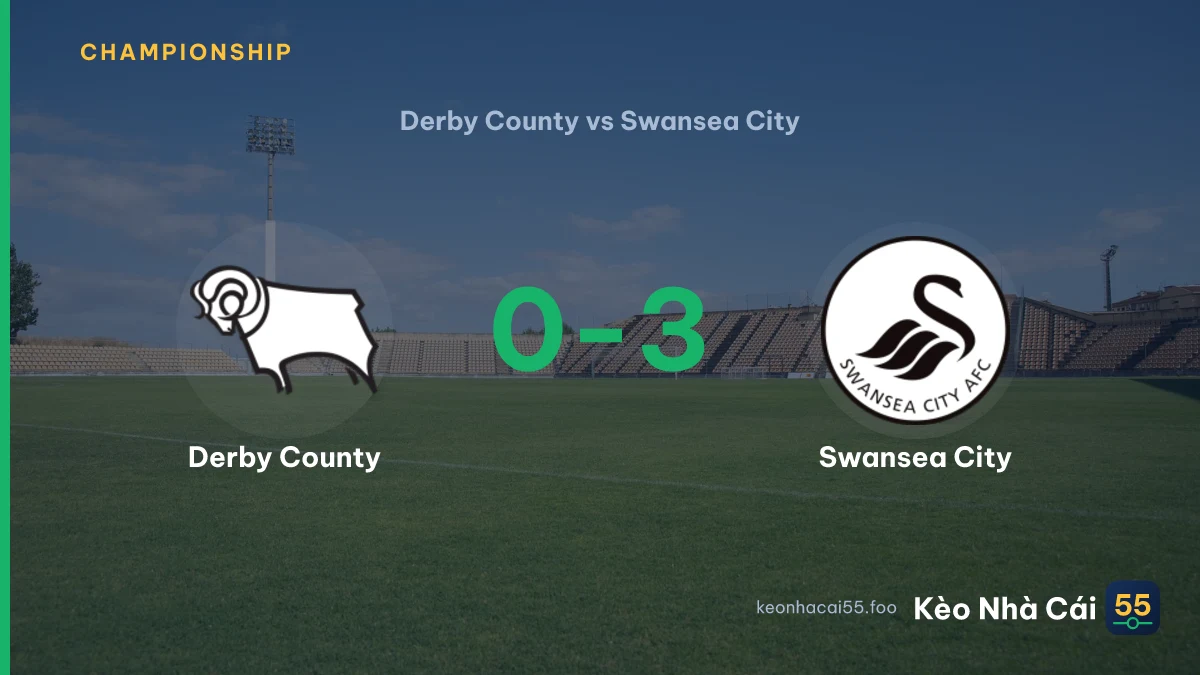 Nhận định Derby County vs Swansea City ngày 29/08/2026