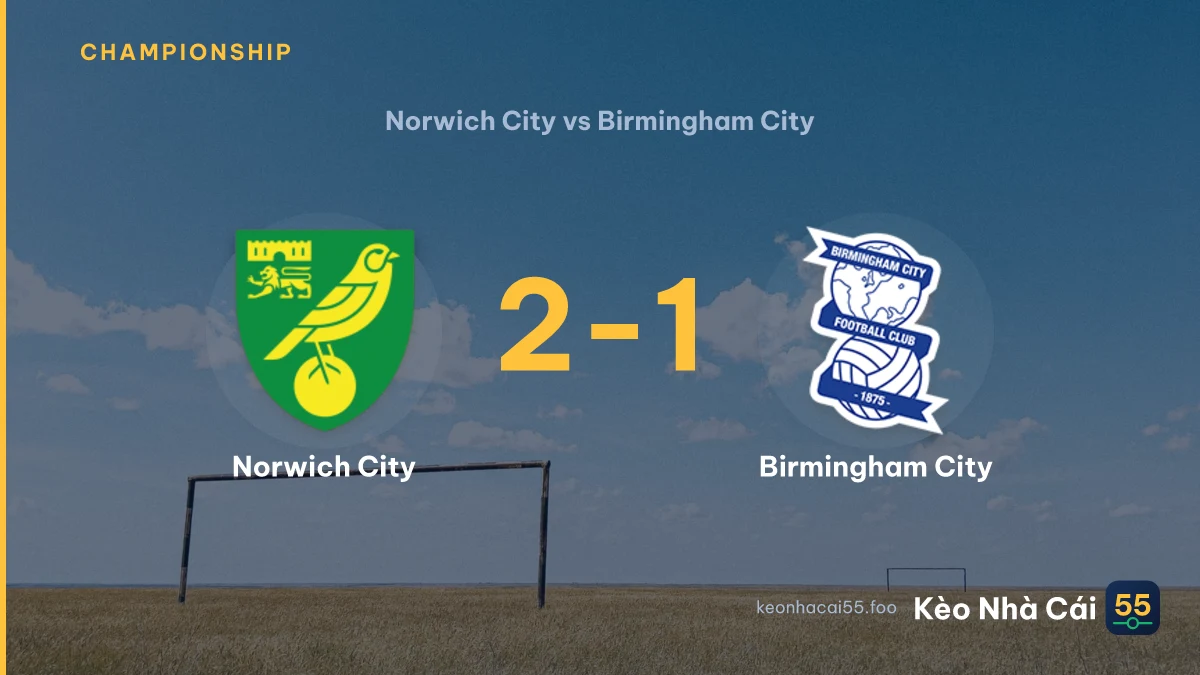 Nhận định Norwich City vs Birmingham City ngày 10/09/2026