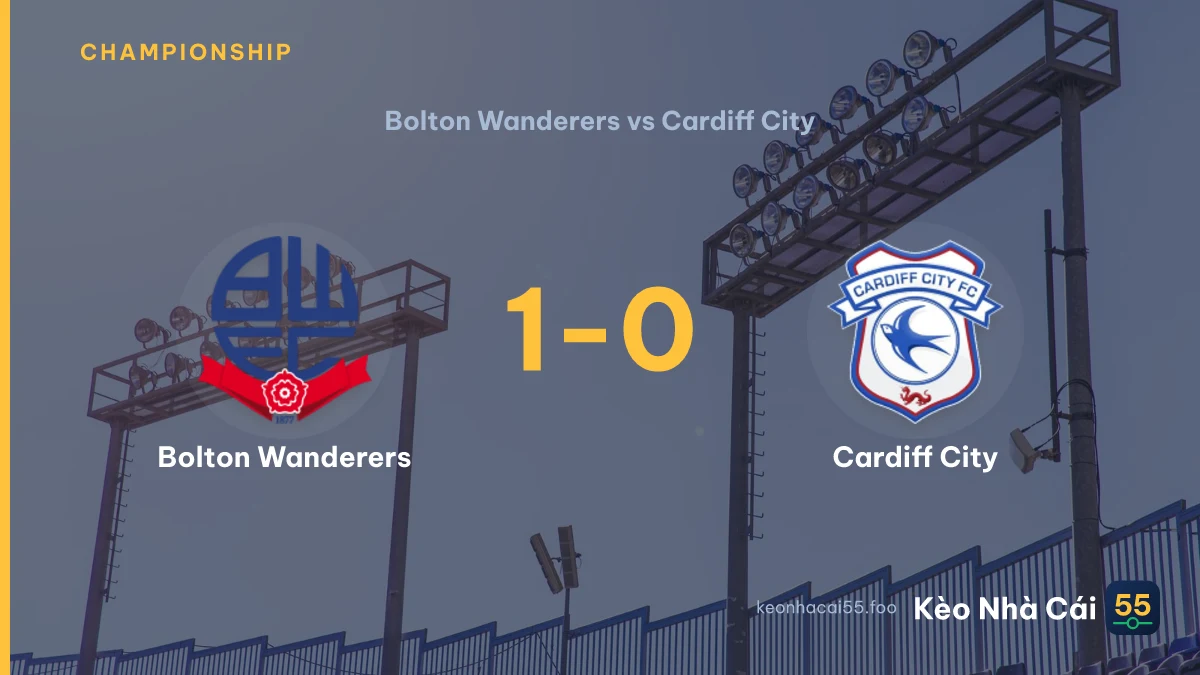 Nhận định Bolton Wanderers vs Cardiff City ngày 12/09/2026