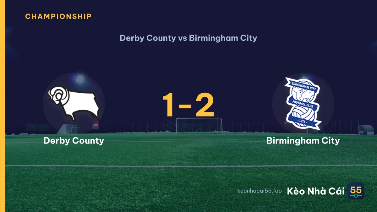 Nhận định Derby County vs Birmingham City ngày 12/09/2026