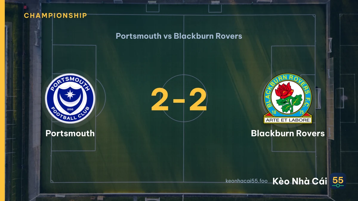 Nhận định Portsmouth vs Blackburn Rovers ngày 19/09/2026
