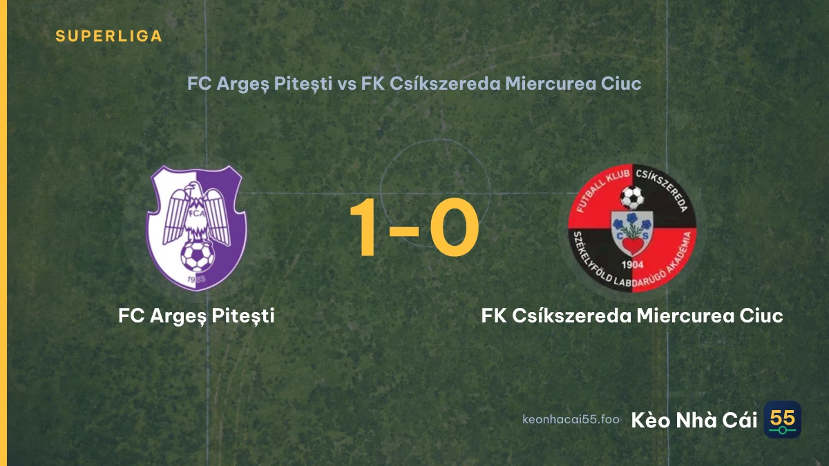 Nhận định FC Argeș Pitești vs FK Csíkszereda Miercurea Ciuc ngày 31/07/2026