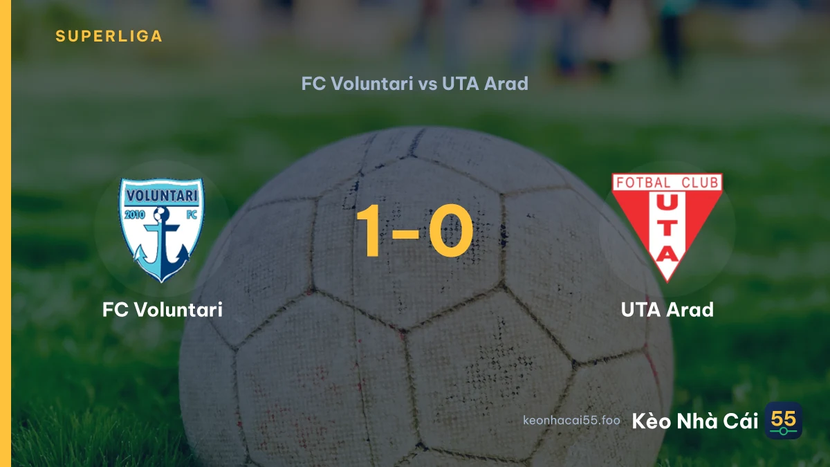 Nhận định FC Voluntari vs UTA Arad ngày 01/08/2026