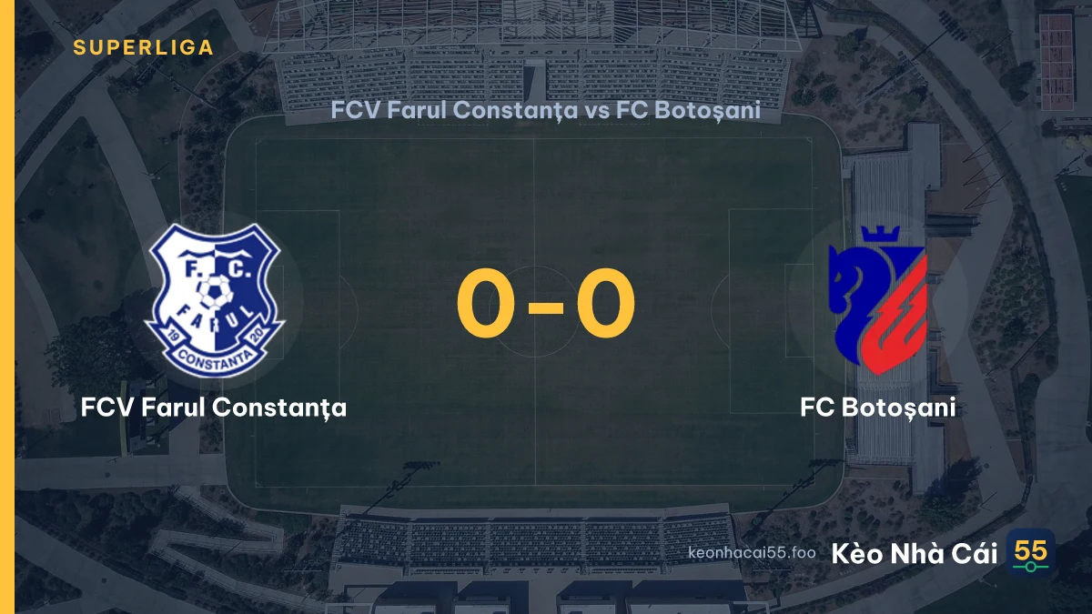 Nhận định FCV Farul Constanța vs FC Botoșani ngày 30/08/2026
