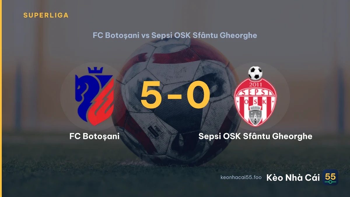 Nhận định FC Botoșani vs Sepsi OSK Sfântu Gheorghe ngày 05/09/2026