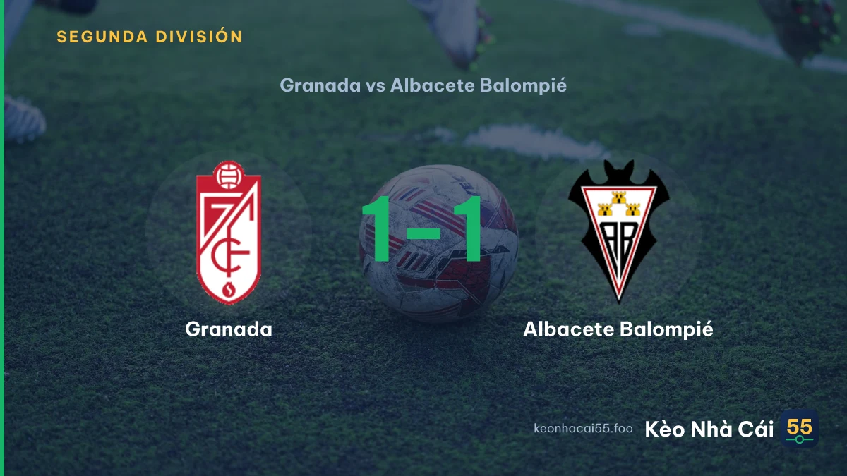 Nhận định Granada vs Albacete Balompié ngày 12/09/2026