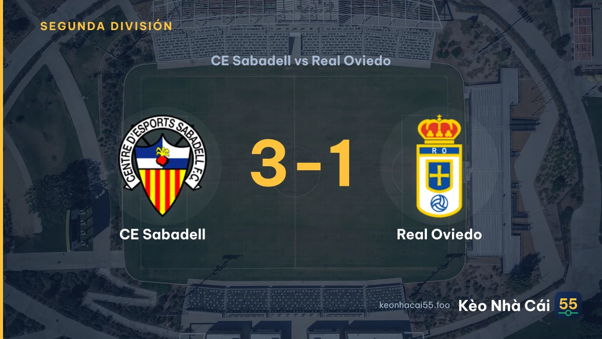 Nhận định CE Sabadell vs Real Oviedo ngày 20/09/2026