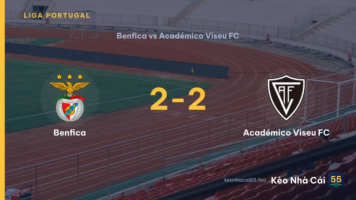 Nhận định Benfica vs Académico Viseu FC ngày 10/08/2026
