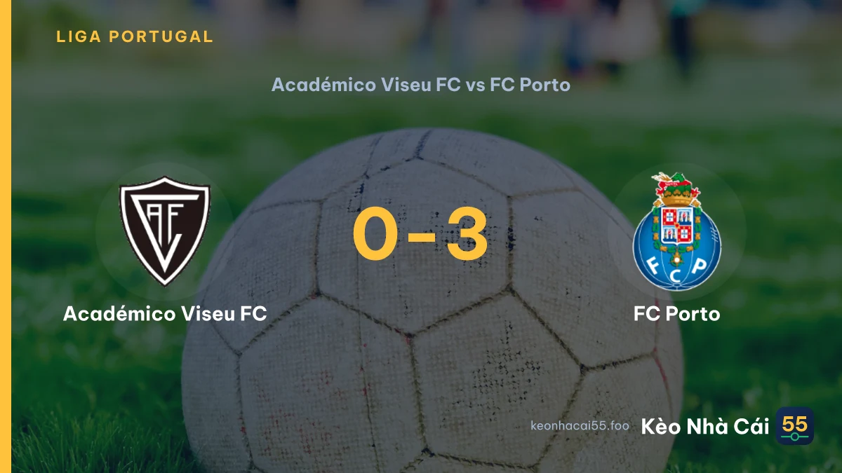 Nhận định Académico Viseu FC vs FC Porto ngày 30/08/2026