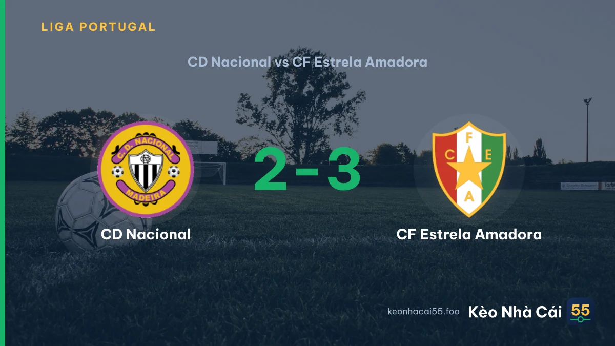Nhận định CD Nacional vs CF Estrela Amadora ngày 30/08/2026