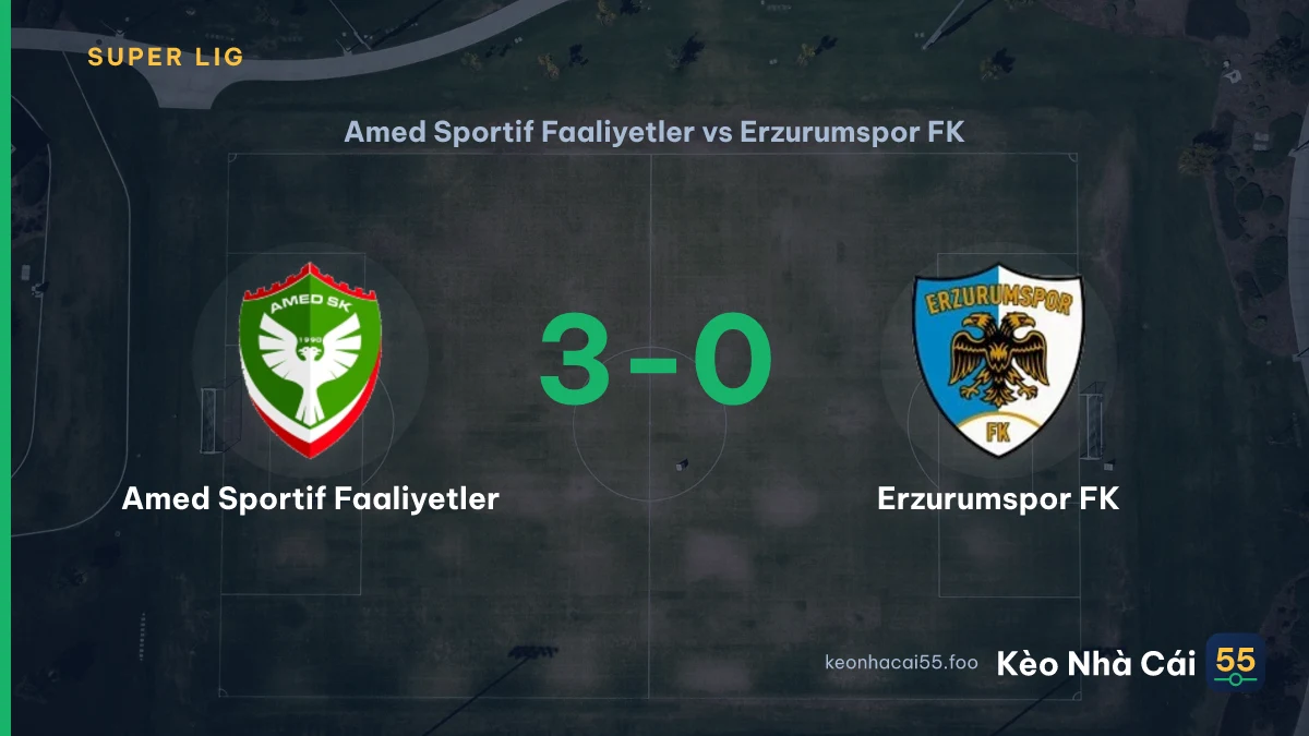Nhận định Amed Sportif Faaliyetler vs Erzurumspor FK ngày 17/08/2026