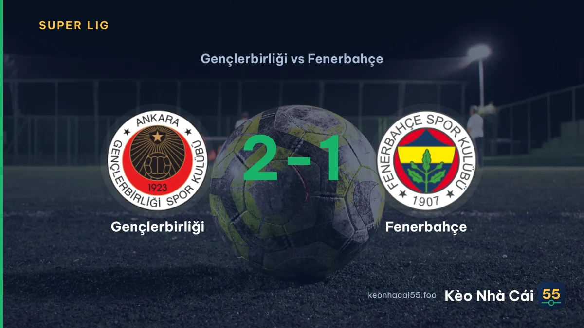 Nhận định Gençlerbirliği vs Fenerbahçe ngày 16/08/2026