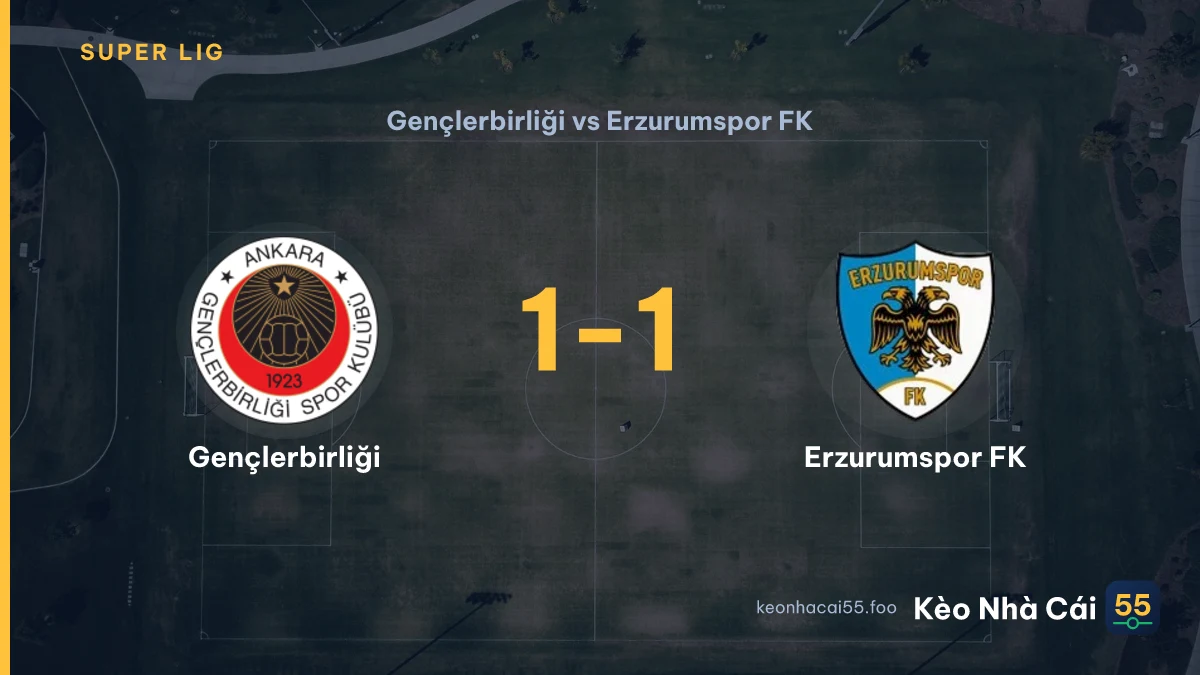 Nhận định Gençlerbirliği vs Erzurumspor FK ngày 29/08/2026