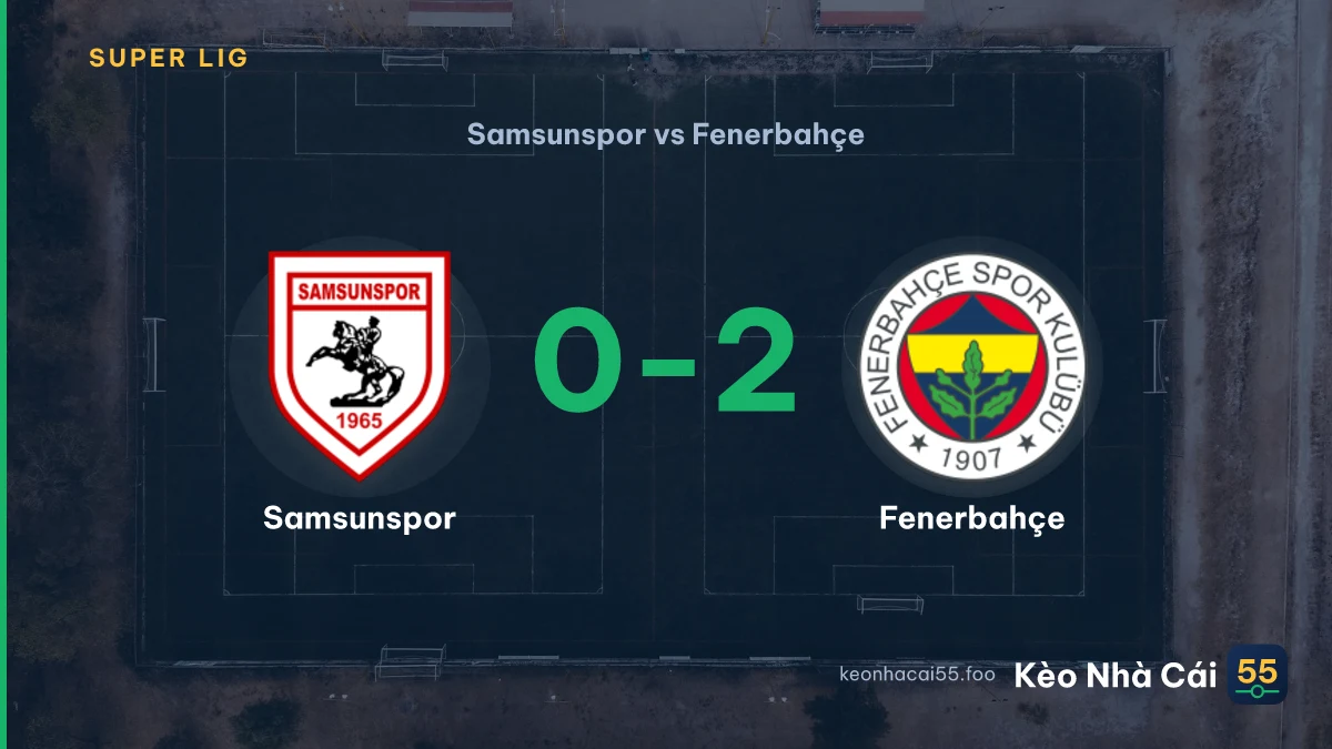 Nhận định Samsunspor vs Fenerbahçe ngày 31/08/2026