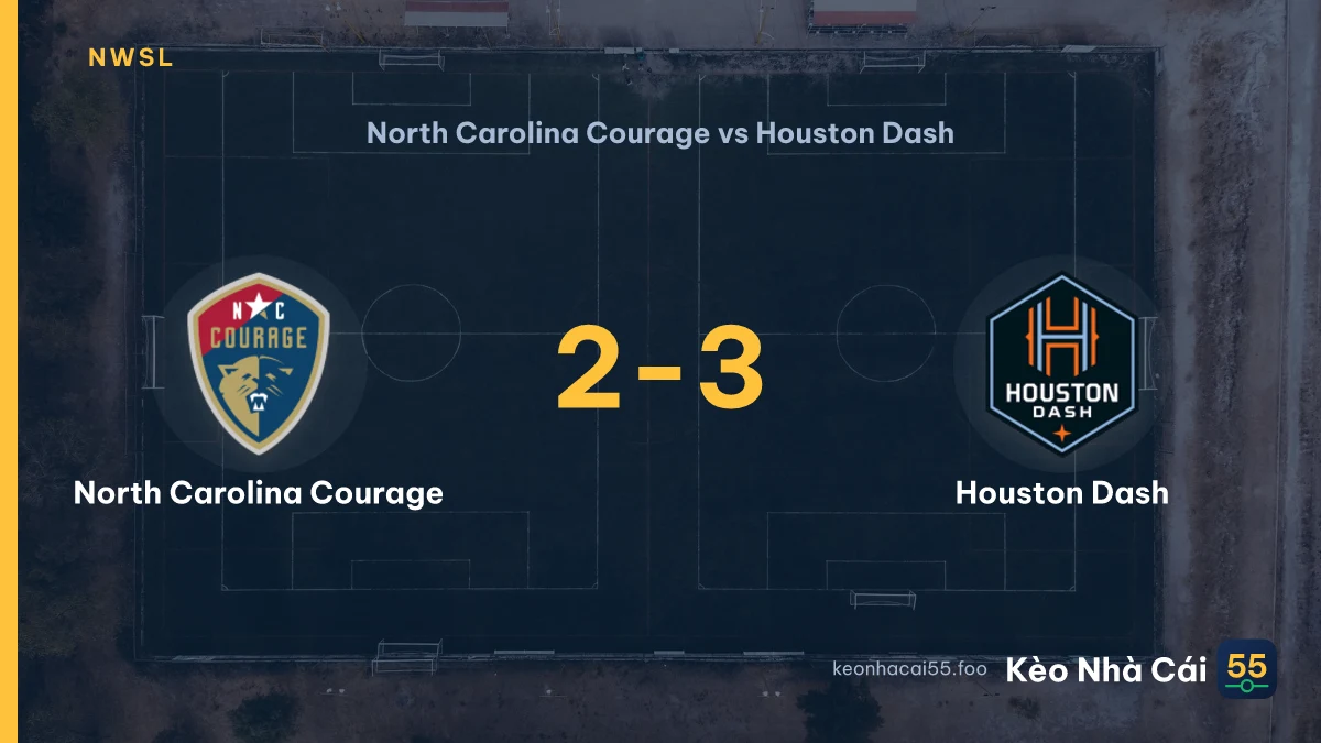 Nhận định North Carolina Courage vs Houston Dash ngày 17/08/2026