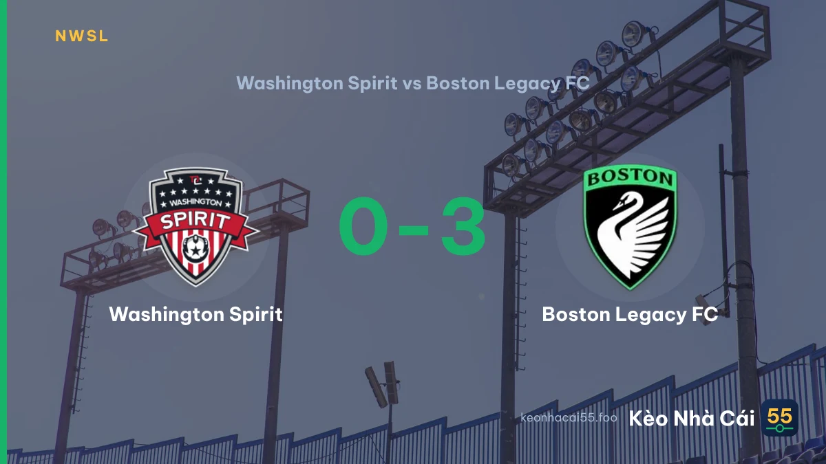 Nhận định Washington Spirit vs Boston Legacy FC ngày 14/09/2026