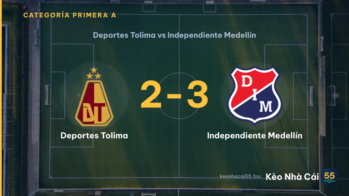 Nhận định Deportes Tolima vs Independiente Medellín ngày 05/08/2026
