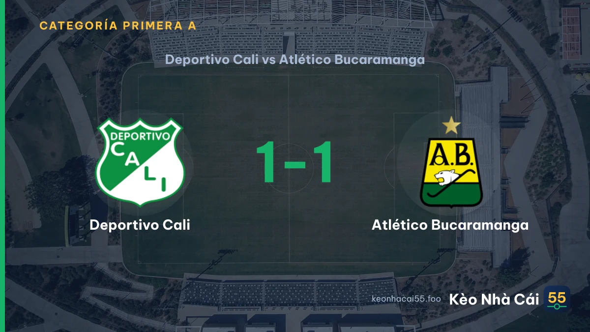 Nhận định Deportivo Cali vs Atlético Bucaramanga ngày 31/08/2026
