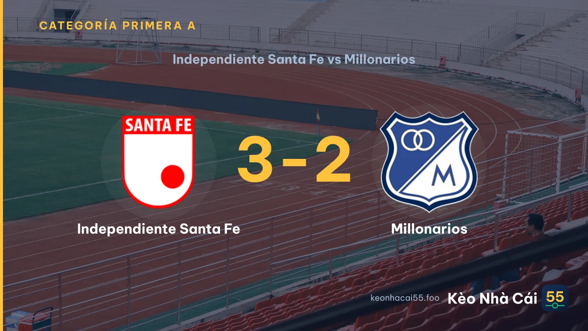 Nhận định Independiente Santa Fe vs Millonarios ngày 03/09/2026