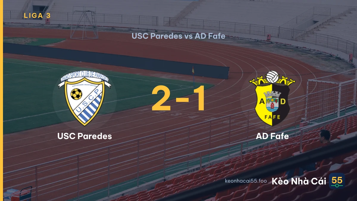 Nhận định USC Paredes vs AD Fafe ngày 14/09/2026