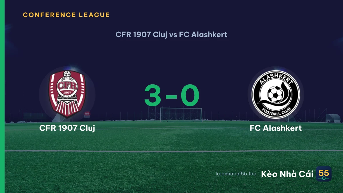 Nhận định CFR 1907 Cluj vs FC Alashkert ngày 31/07/2026