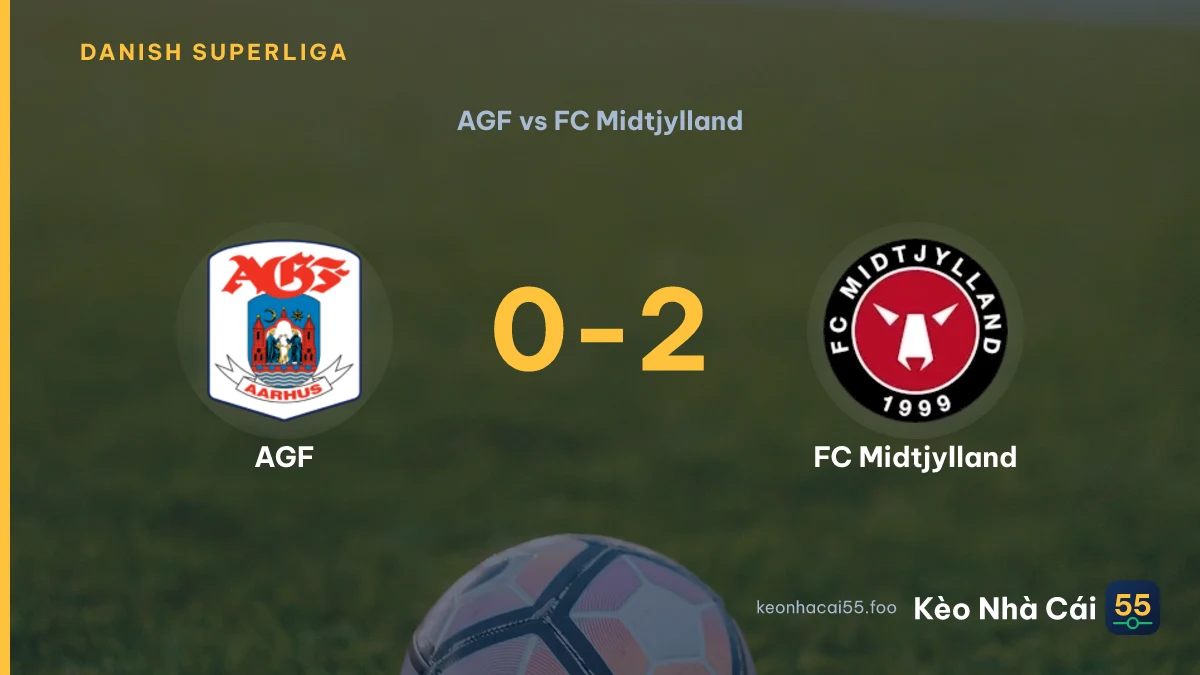 Nhận định AGF vs FC Midtjylland ngày 03/09/2026