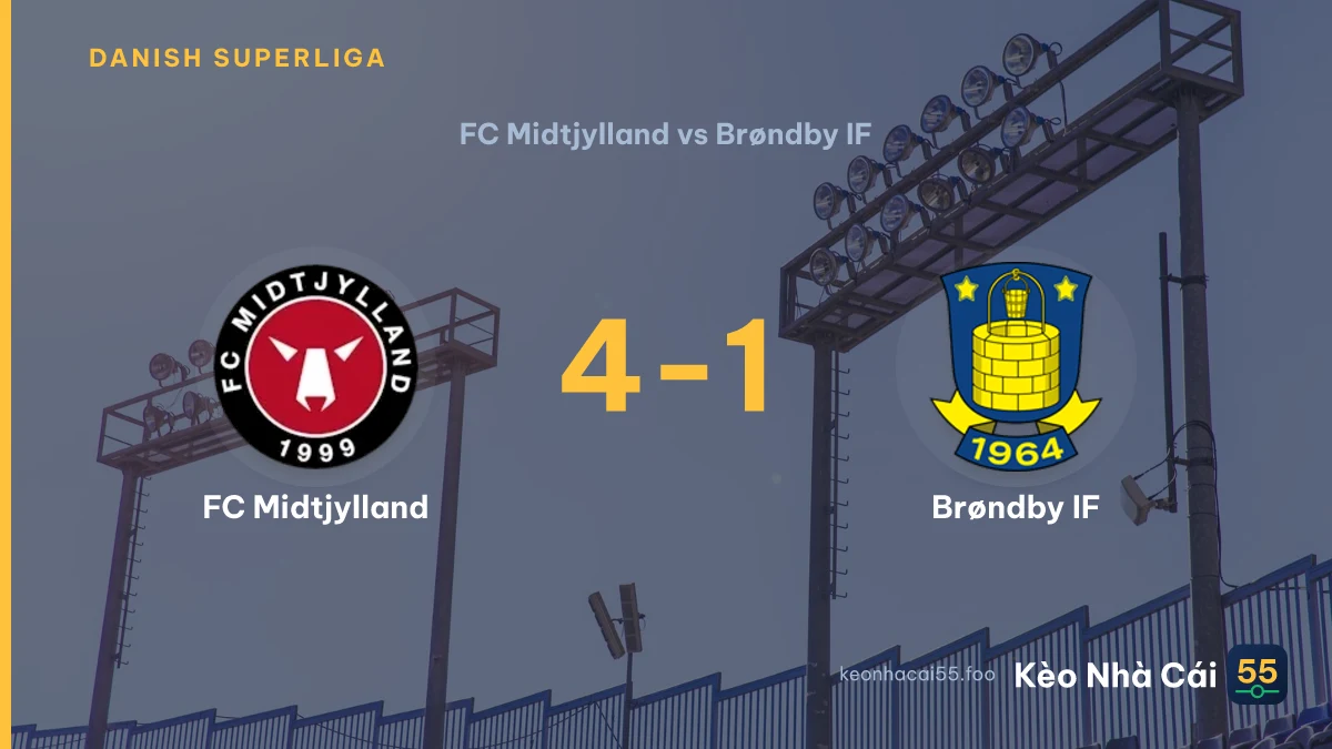 Nhận định FC Midtjylland vs Brøndby IF ngày 15/09/2026