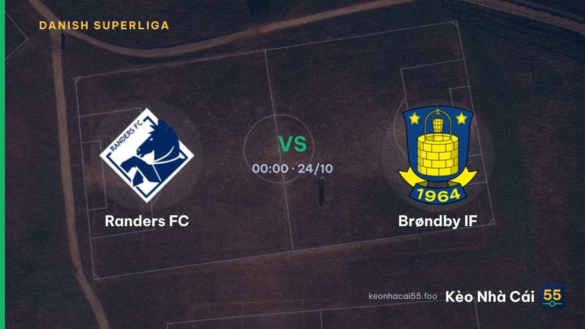 Nhận định Randers FC vs Brøndby IF ngày 24/10/2026