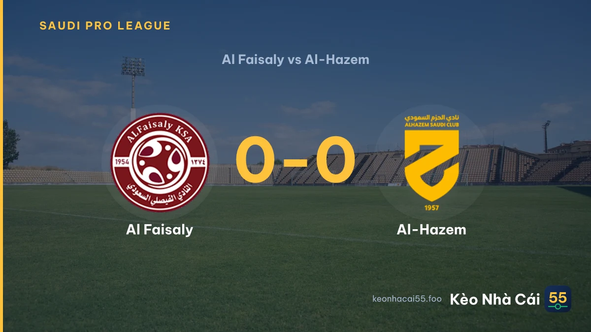 Nhận định Al Faisaly vs Al-Hazem ngày 05/09/2026