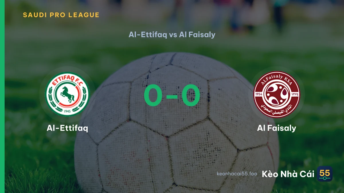 Nhận định Al-Ettifaq vs Al Faisaly ngày 08/09/2026