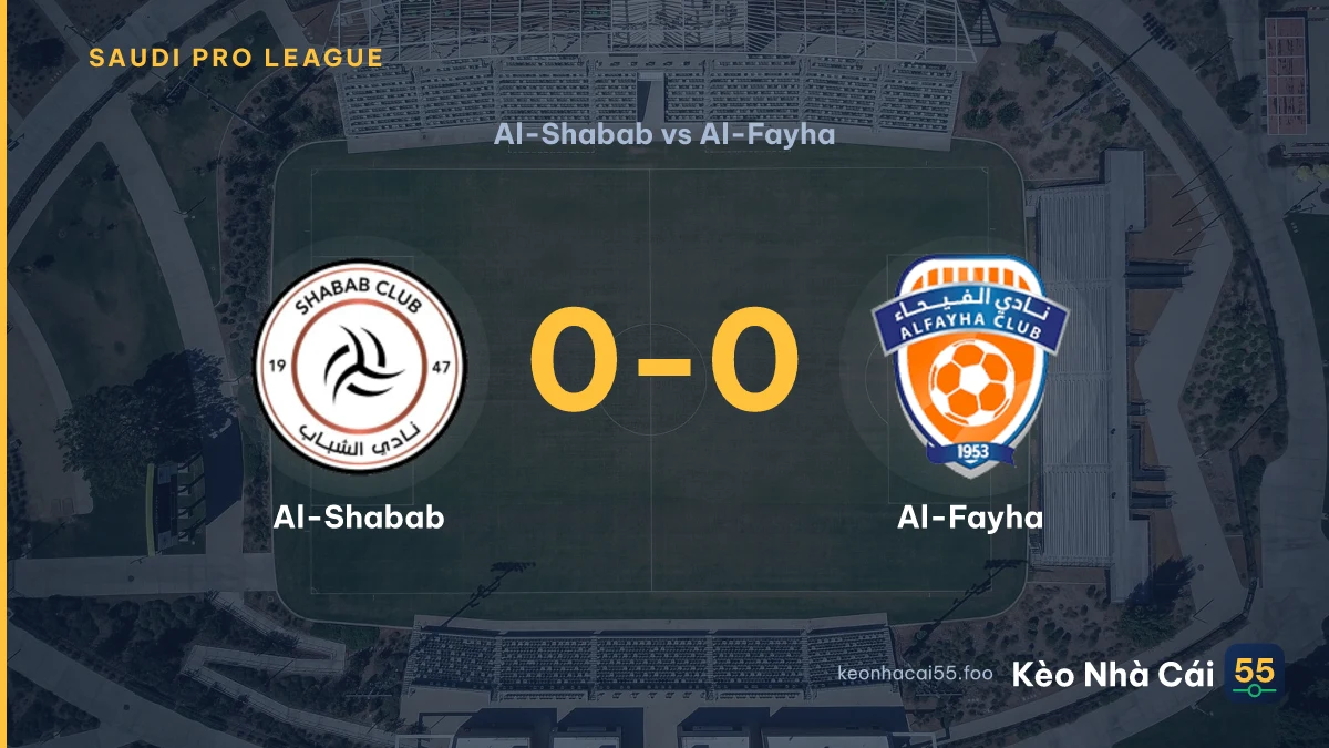 Nhận định Al-Shabab vs Al-Fayha ngày 13/09/2026