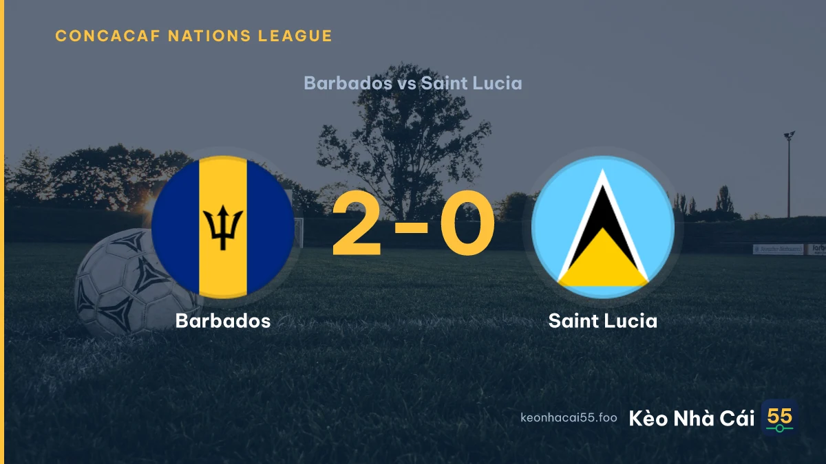 Nhận định Barbados vs Saint Lucia ngày 26/09/2026