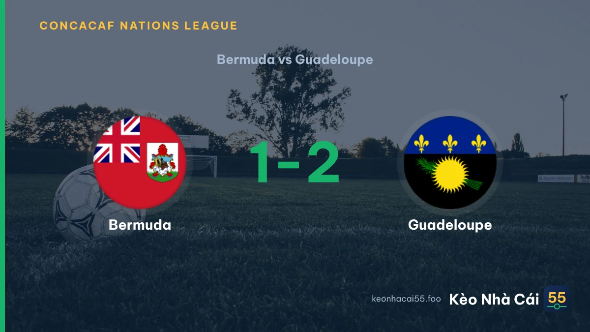 Nhận định Bermuda vs Guadeloupe ngày 26/09/2026