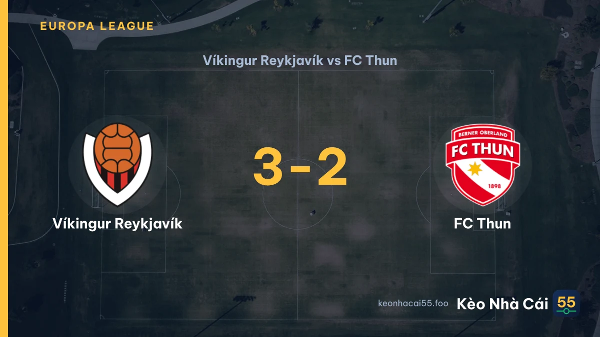 Nhận định Víkingur Reykjavík vs FC Thun ngày 14/08/2026
