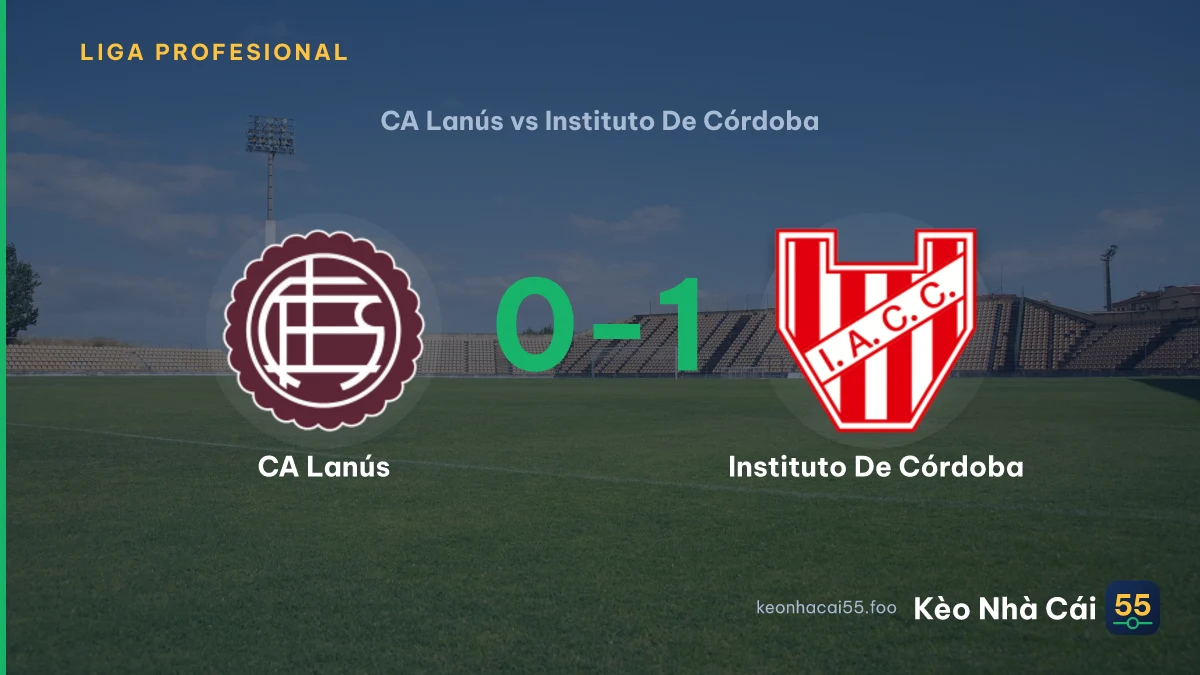 Nhận định CA Lanús vs Instituto De Córdoba ngày 03/08/2026