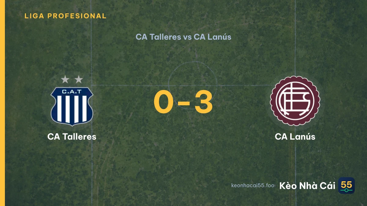 Nhận định CA Talleres vs CA Lanús ngày 12/08/2026