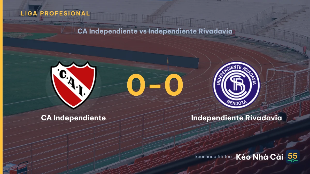 Nhận định CA Independiente vs Independiente Rivadavia ngày 23/08/2026