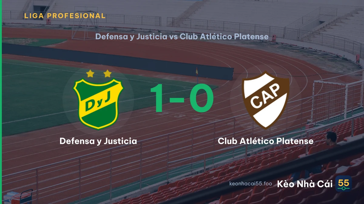 Nhận định Defensa y Justicia vs Club Atlético Platense ngày 01/09/2026