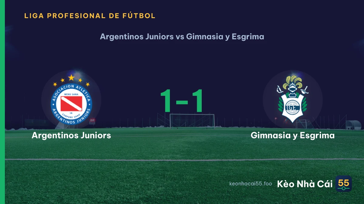 Nhận định Argentinos Juniors vs Gimnasia y Esgrima ngày 14/09/2026