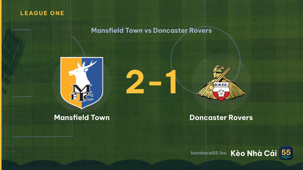 Nhận định Mansfield Town vs Doncaster Rovers ngày 15/08/2026