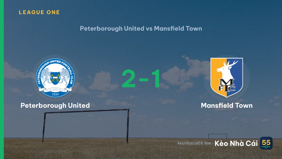 Nhận định Peterborough United vs Mansfield Town ngày 22/08/2026