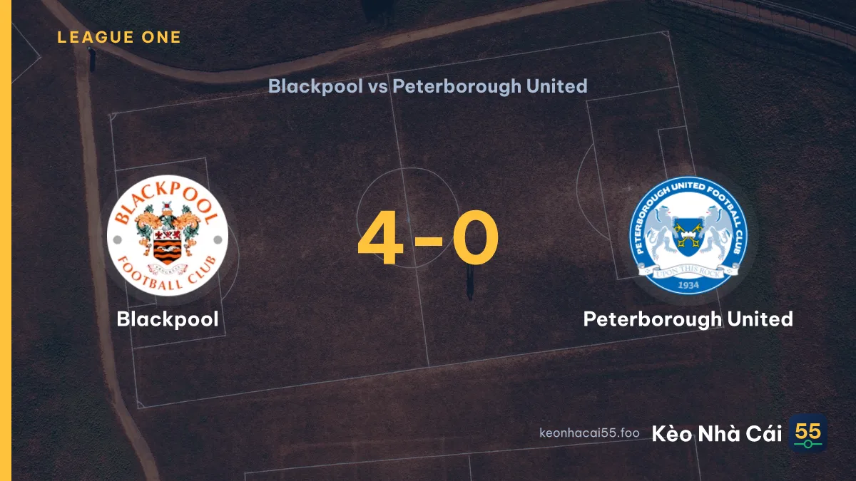 Nhận định Blackpool vs Peterborough United ngày 29/08/2026