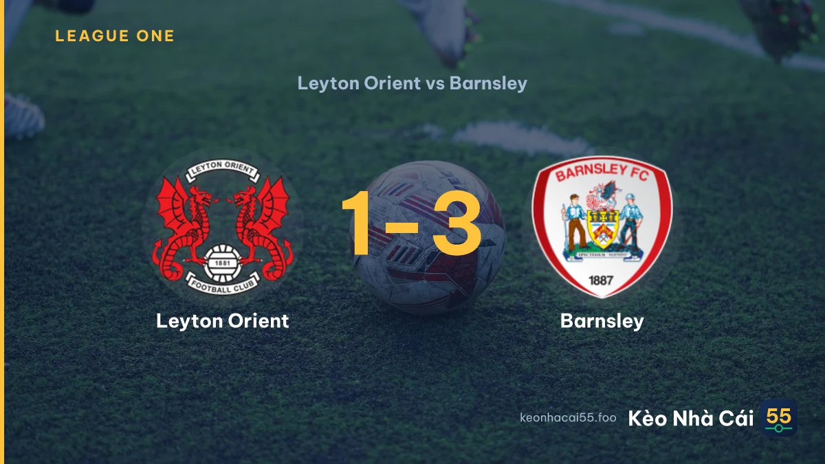 Nhận định Leyton Orient vs Barnsley ngày 29/08/2026